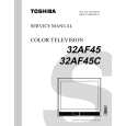 TOSHIBA 32AF45 Service Manual