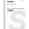 TOSHIBA V-661EF Circuit Diagrams