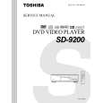 TOSHIBA SD9200 Service Manual