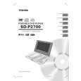 TOSHIBA SD-P2700 Owners Manual