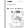 TOSHIBA SDP2500 Service Manual