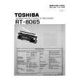 TOSHIBA RT8065 Service Manual