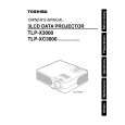 TOSHIBA TLP-X3000 Owners Manual