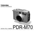 TOSHIBA PDR-M70 Owners Manual