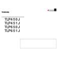 TOSHIBA TLP450J Owners Manual