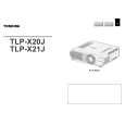 TOSHIBA TLP-X21J Owners Manual