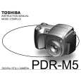 TOSHIBA PDR-M5 Owners Manual