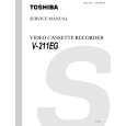 TOSHIBA V-211EG Service Manual