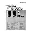 TOSHIBA KTV570 Service Manual
