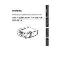 TOSHIBA TDP-FF1A Owners Manual