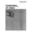 TOSHIBA RT2300 Service Manual