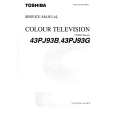 TOSHIBA 43PJ03 Owners Manual