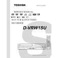 TOSHIBA DVRW1SU Service Manual