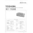 TOSHIBA RT7096 Service Manual