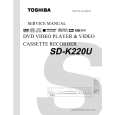 TOSHIBA SDK220U Service Manual