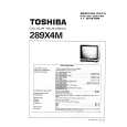 TOSHIBA 289X4M Service Manual