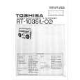 TOSHIBA RT-103S Service Manual