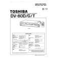 TOSHIBA DV80D/G/T Service Manual