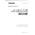TOSHIBA SD2108 Service Manual