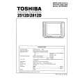 TOSHIBA 2812D Service Manual