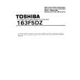 TOSHIBA 163F5DZ Service Manual
