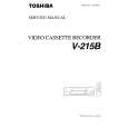 TOSHIBA V-215B Service Manual