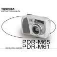 TOSHIBA PDR-M65 Owners Manual