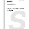 TOSHIBA V-221EF Service Manual