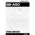 TOSHIBA SB-A50 Owners Manual