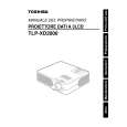 TOSHIBA TLP-XD2000 Owners Manual
