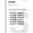 TOSHIBA 21R01F Service Manual