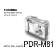 TOSHIBA PDR-M81 Owners Manual