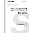 TOSHIBA SD3800 Service Manual