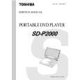 TOSHIBA SDP2000 Service Manual