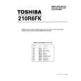 TOSHIBA 210R6F Service Manual