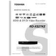 TOSHIBA RD-XS27KE Service Manual