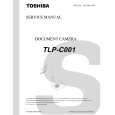 TOSHIBA TLP-C001 Service Manual