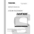 TOSHIBA 34HFX85 Service Manual