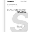 TOSHIBA TDPMT500 Service Manual