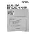 TOSHIBA RT-S702D Service Manual