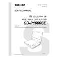 TOSHIBA SD-P1600SE Service Manual
