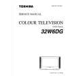 TOSHIBA 32W6DG Service Manual