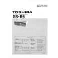 TOSHIBA SB-66 Service Manual