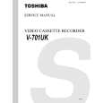 TOSHIBA V-701UK Service Manual