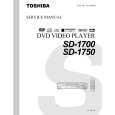 TOSHIBA SD1700 Service Manual