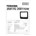 TOSHIBA 258T7G/W Service Manual