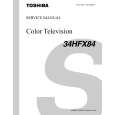 TOSHIBA 34HFX84 Service Manual