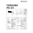 TOSHIBA PCG1 Service Manual