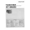 TOSHIBA RT-S502D Service Manual
