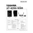 TOSHIBA KT4066 Service Manual